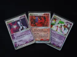 Mewtwo ex 101/109, Magcargo ex 95/97, Gardevoir ex 96/100 DMG Pokemon Card Lot - Image 1