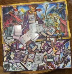 Yugioh Card Lot - 3 Binders Full Plus Hard And Soft Mat - Over 100 Holo Cards! - Image 3