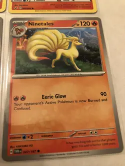 Lot of 17 Vulpix and Ninetales Pokemon Cards - Image 5