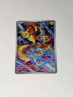 Pokemon TCG Zeraora Stellar Crown Holo Card 151/142 Sv07 - Image 1