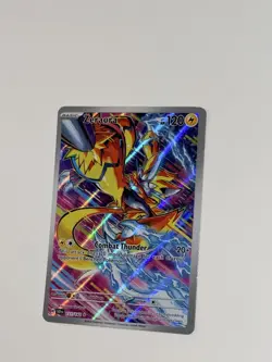 Pokemon TCG Zeraora Stellar Crown Holo Card 151/142 Sv07 - Image 3