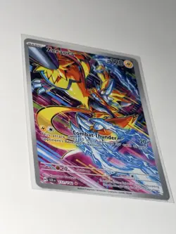 Pokemon TCG Zeraora Stellar Crown Holo Card 151/142 Sv07 - Image 4