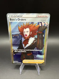 Boss's Orders TG24/TG30 Lost Origin Full Art Trainer Gallery Pokemon Card - Image 1