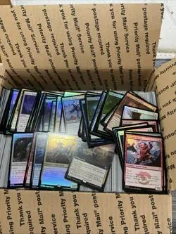 Around 3000 Magic The Gathering Cards Vtg Various Years Holo Sleeves Lot 2 - Image 1