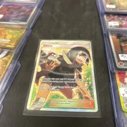 Pokemon TCG Zinnia Full Art Trainer Card 70/70 Dragon Majesty Holo Ultra Rare NM - Image 1