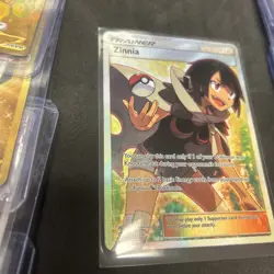 Pokemon TCG Zinnia Full Art Trainer Card 70/70 Dragon Majesty Holo Ultra Rare NM - Image 2