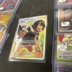 Pokemon TCG Zinnia Full Art Trainer Card 70/70 Dragon Majesty Holo Ultra Rare NM - Image 3