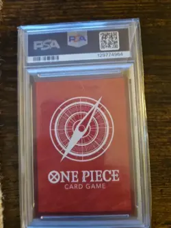 One Piece PSA 10 Shanks OP09-001 PSA Magazine Exclusive Promo Card - Image 2