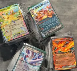 Pokemon TCG 6 Full Art Trainer Cards & 100 Card Lot With 2 Double Rare EX - Image 5