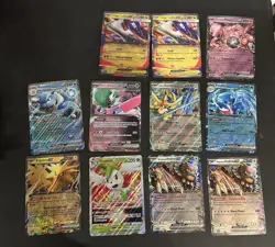 Pokemon TCG Jumbo Card Promo Lot (11 Total) Scarlet And Violet/Mega Evolutions - Image 1