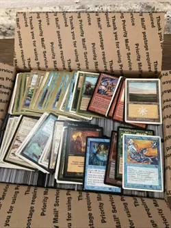 Around 3000 Magic The Gathering Cards Vtg Various Years Holo Sleeves Lot 3 - Image 1