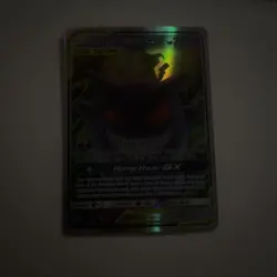 Pokemon Gengar & Mimikyu GX Ultra Rare TAG TEAM Holo Card Team Up 53/181 - Image 3