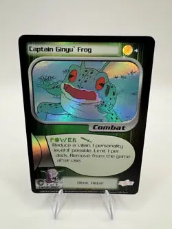 Dragon Ball Z Captain Ginyu Frog FOIL 2002 Score Limited DBZ #4 NM TCG Holo Card - Image 1