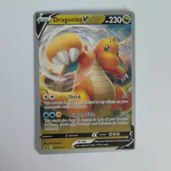 Dragonite V SWSH154 Pokemon 2023 World Championships Black Star Promo Card - Image 1