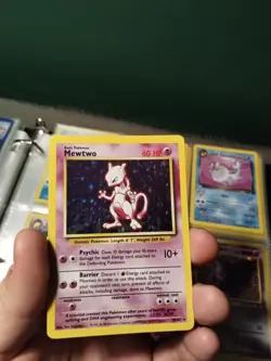 Pokemon Mewtwo Huge Binder Lot Of 180 Cards! Vintage Holo's WOTC 👽 - Image 2
