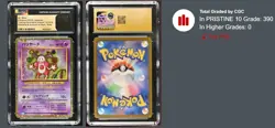 CGC 10 Pristine Japanese Mr. Mime CLK Classic Collection 013/032 Pokemon Card - Image 3