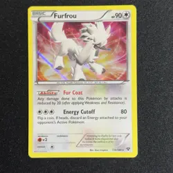 Furfrou 114/146 HOLO Rare XY Base Set Pokemon Card English 2014 - Image 1