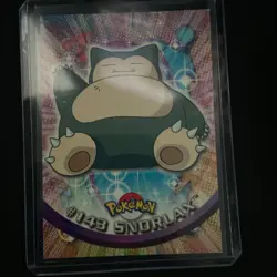 Snorlax Topps Pokemon TV Animation Edition Series 3 #143 2000 Vintage Card TCG - Image 1