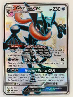 Hidden Fates Greninja GX SV56/SV94 Holo Card Shiny Vault Edition 2019 LP Pokemon - Image 1