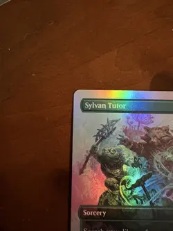 magic the gathering, bloomburrow, Sylvan Tutor (Borderless) Special Guests Foil - Image 4