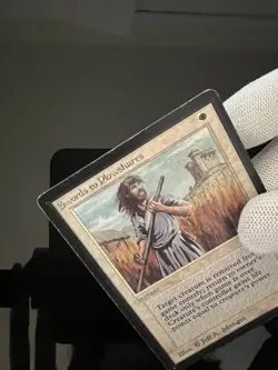 Magic the Gathering MTG Beta Swords to Plowshares LP- (Beta Bob) - Image 3