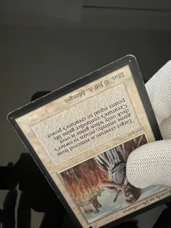 Magic the Gathering MTG Beta Swords to Plowshares LP- (Beta Bob) - Image 5