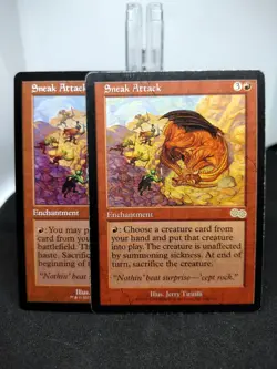 Mtg Sneak Attack Urza's Saga X 2 - 1 Dominaria 1 Urza Fast Shipping Magic - Image 1