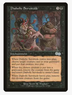Diabolic Servitude | MTG USG | EDH Commander Reanimation Recursion | MP - Image 1