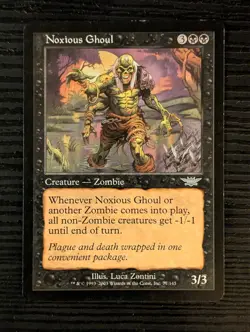 Noxious Ghoul [Legions] - MTG Magic the Gathering - EX/LP - Image 1