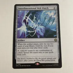 MTG Interdimensional Web Watch (165/314) Marvel's Spider-Man LP - Image 1