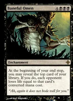 Rise of the Eldrazi #96 Baneful Omen - Image 1