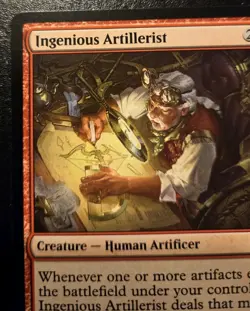 Ingenious Artillerist 182/361 Common Battle For Baldur's Gate MTG - Image 2