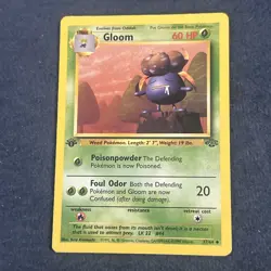 Pokemon TCG Gloom 37/64 Jungle 1st Edition LP - Image 2