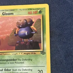 Pokemon TCG Gloom 37/64 Jungle 1st Edition LP - Image 5