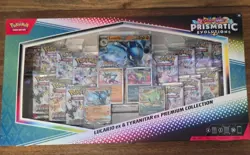 Pokemon Lucario Ex Tyranitar Ex Premium Collection Prismatic Evolution In ✋ - Image 1