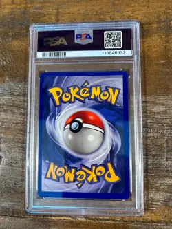 POKEMON 1999 Shadowless BULBASAUR #44 PSA 8 RARE - Image 2
