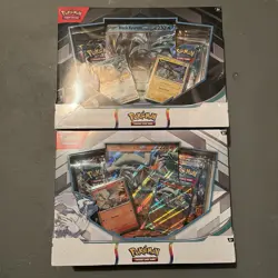 Pokemon TCG Lot Melmetal + Black Kyurem ex Box & Archaludon + Reshiram ex Box - Image 1