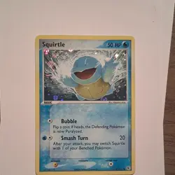 Pokemon Squirtle FireRed & LeafGreen 83/112 Reverse Holo 50HP 2004 - Image 1