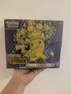 Pokemon TCG Surging Sparks Elite Trainer Box - Factory Sealed - Collector - Image 1