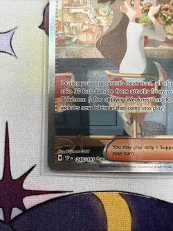 Pokemon TCG Jasmine's Gaze Full Art Holo Trainer Surging Sparks #245/191 - Image 5