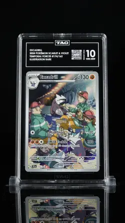 Excadrill 174/162 SV05: Temporal Forces Holo PSA 10 Pokemon - Image 1