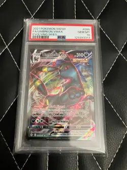 Pokemon 2021 PSA 10 Umbreon FA VMAX Evolving Skies Gem Mint - Image 1