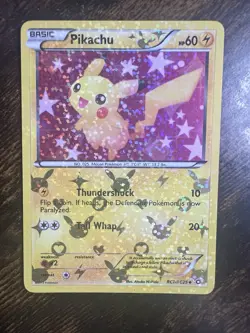 Pikachu RC7/RC25 Legendary Treasures: Radiant Collection Holo - Image 1