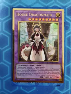 ( HOUSE DRAGONMAID ) Premium Gold Rare - MAGO-EN027 1st NM Yu-Gi-Oh Maximum Gold - Image 1