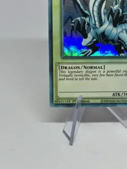 YuGiOh! Blue-Eyes White Dragon LDS2-EN001 SUN FADED [BLUE LETTERS] - Image 5