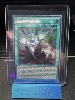 Yu-Gi-Oh Neos Fusion MP20-EN027 Prismatic Secret Rare 1st Edition LP - Image 1