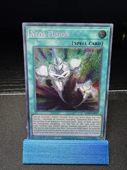 Yu-Gi-Oh Neos Fusion MP20-EN027 Prismatic Secret Rare 1st Edition LP - Image 2