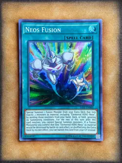 Yugioh Neos Fusion SAST-EN060 Super Rare NM - Image 1