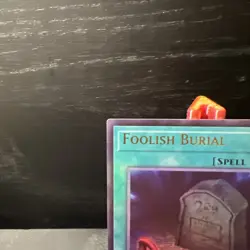 Foolish Burial - CH01-EN031 - NM - Ultra Rare - 1st ed - Yugioh - Image 2