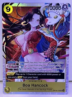 Boa Hancock - OP14-112 SR - The Azure Sea's Seven - One Piece English - Image 1